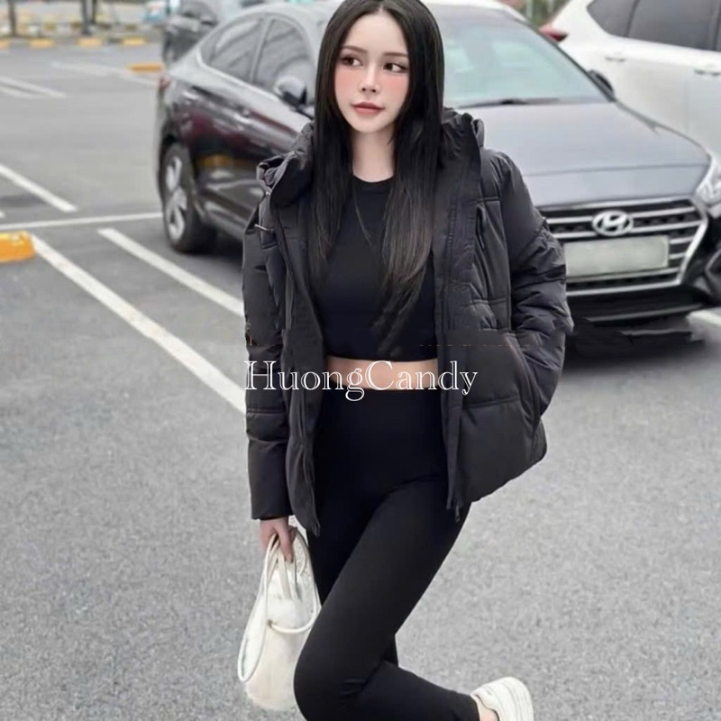 Áo Phao Ấm Có Mũ Zet Rờ [Sẵn]-H467