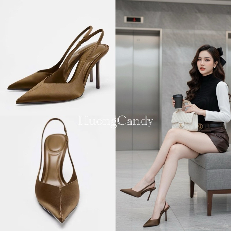 Giày Rét Nâu lụa chia chỉ FULLBOXiii-H478