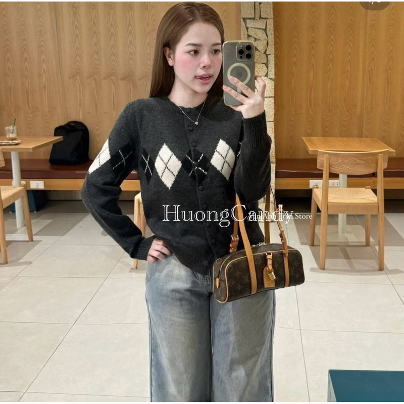 Áo Khoác len Cadigan WGWE chuẩn hãng hàng đẹp-H515-