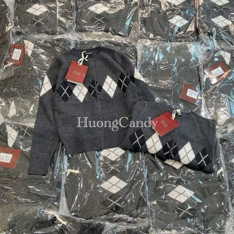 Áo Khoác len Cadigan WGWE chuẩn hãng hàng đẹp-H515-