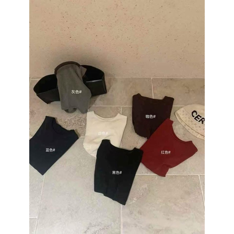 Áo thun cổ tròn WGWE A338 trơn tôn dáng #3013 chuẩn hãng/H524