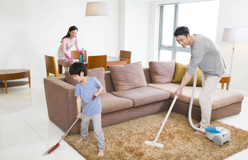Bí quyết lên lịch dọn dẹp nhà cửa khoa học giúp không gian luôn sạch thoáng cùng Top Gia