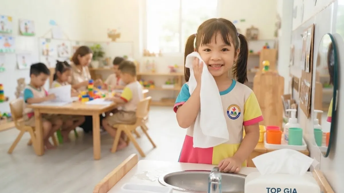 Khăn mặt khô dùng 1 lần: Tiện lợi cho học sinh và gia đình