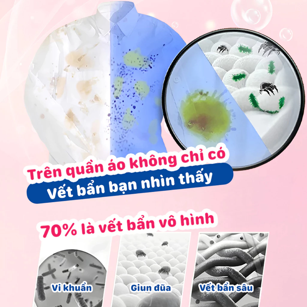 Bột giặt hương nước hoa pháp
