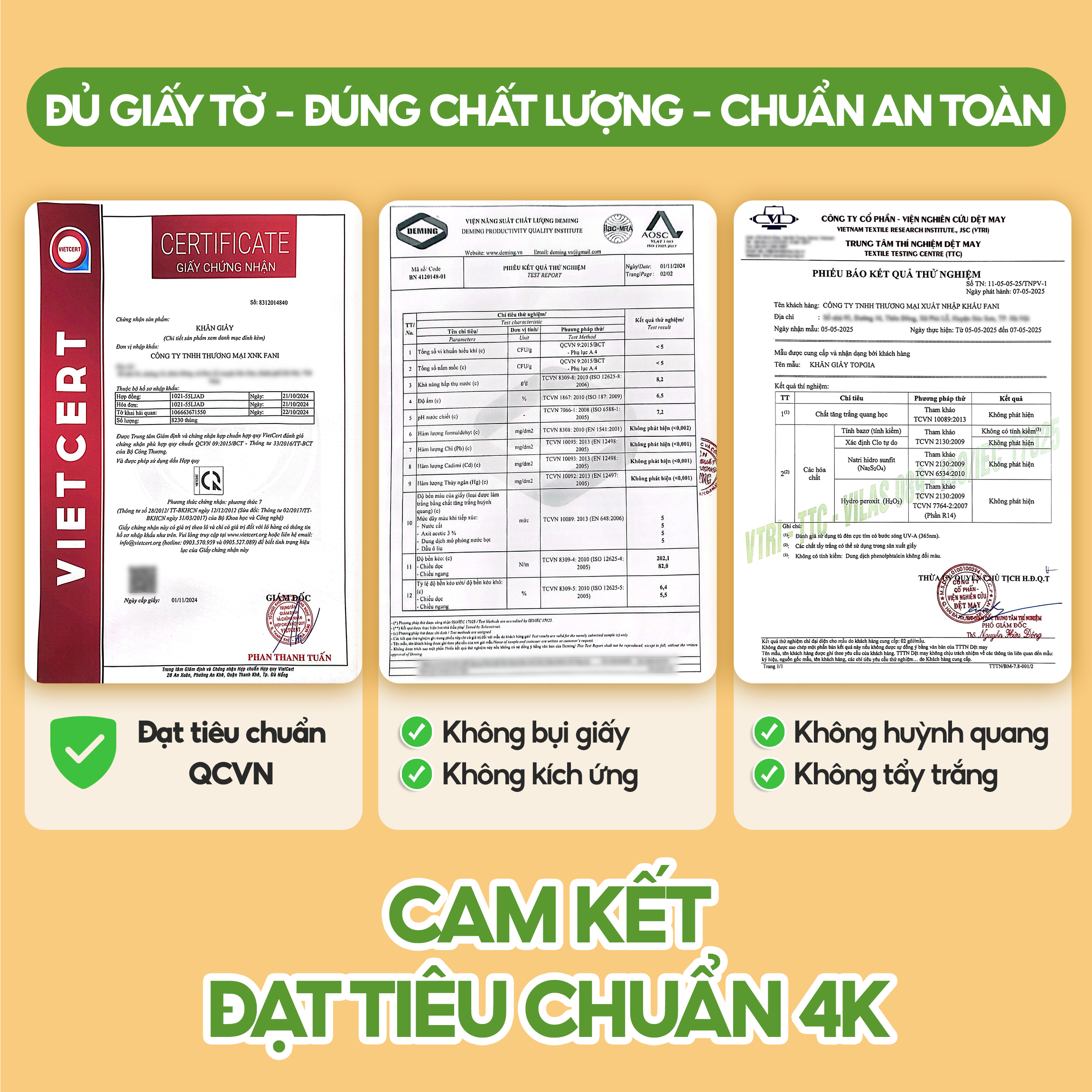 Khăn giấy Đa Sắc