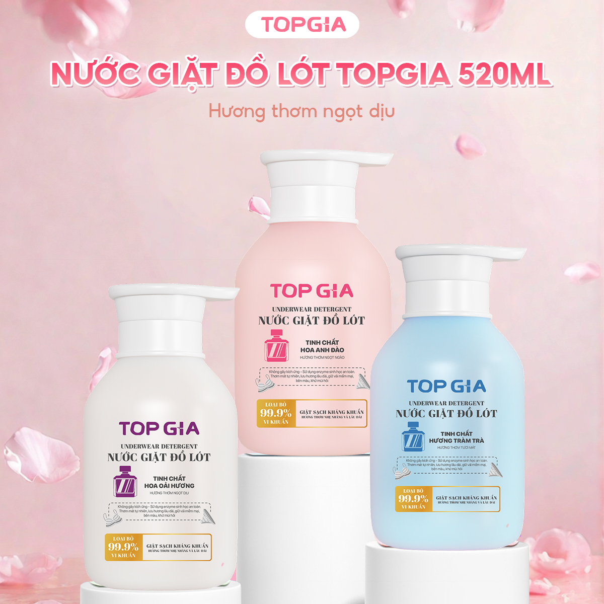 Nước giặt đồ lót TopGia