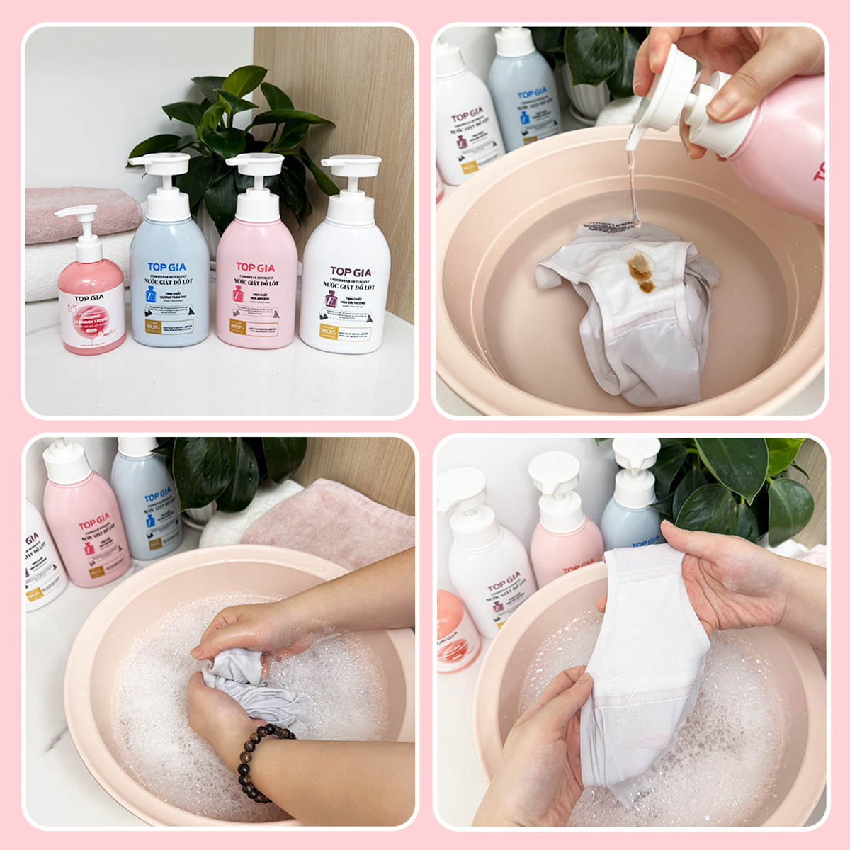 Nước giặt đồ lót TopGia