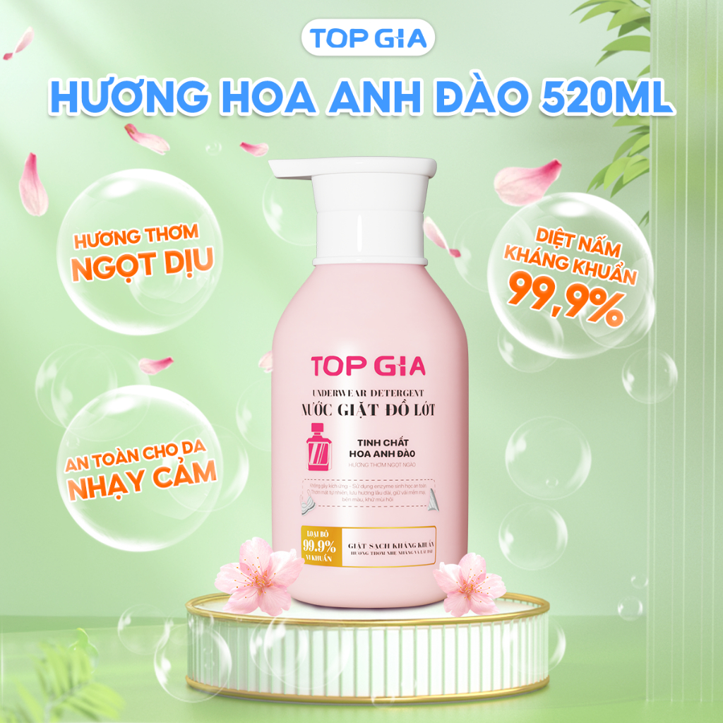 Nước giặt đồ lót TopGia