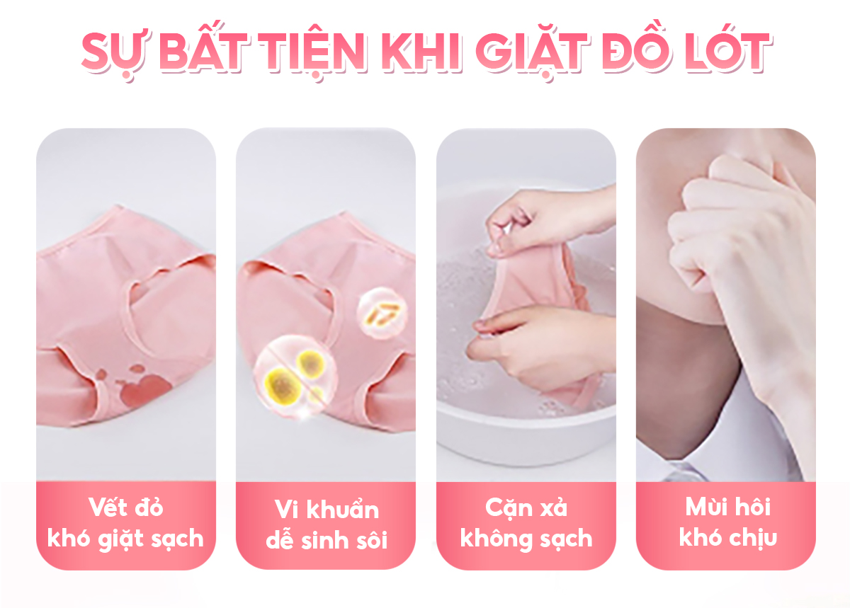 Nước giặt đồ lót sinh học TopGia 200ml khử mùi kháng khuẩn 99%