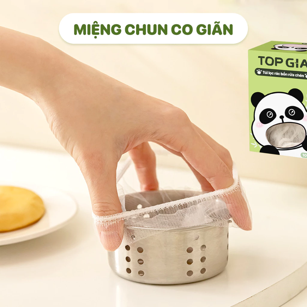 Túi lọc rác bồn rửa chén