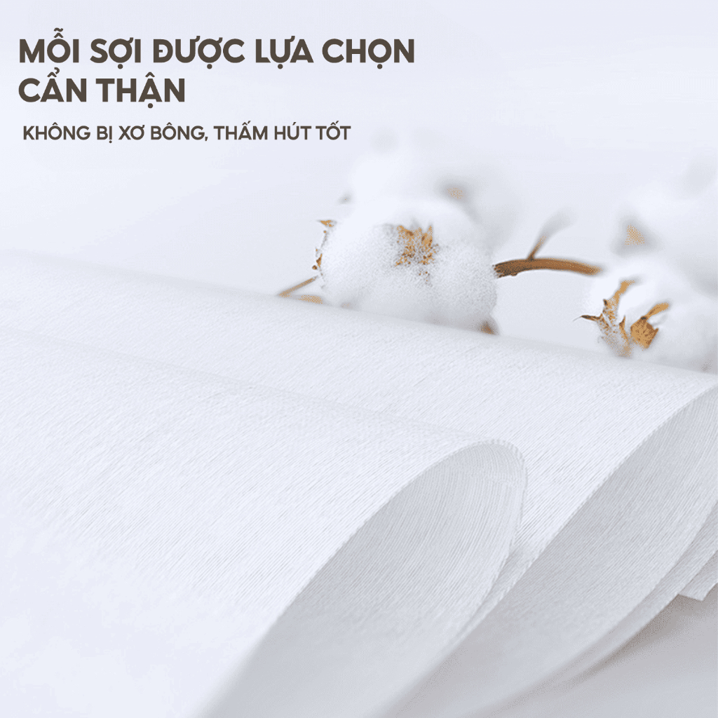 Khăn mặt khô dạng rút