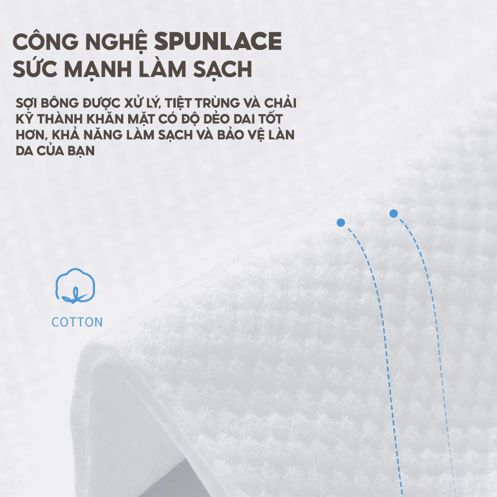 Khăn mặt khô dạng rút