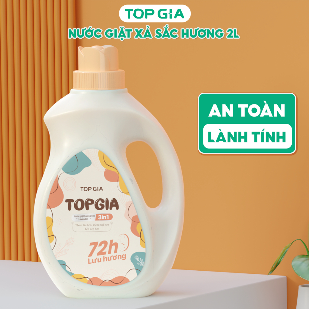 Nước giặt TopGia 3in1