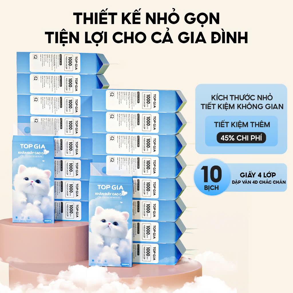 Giấy rút đáy treo tường GiaGia