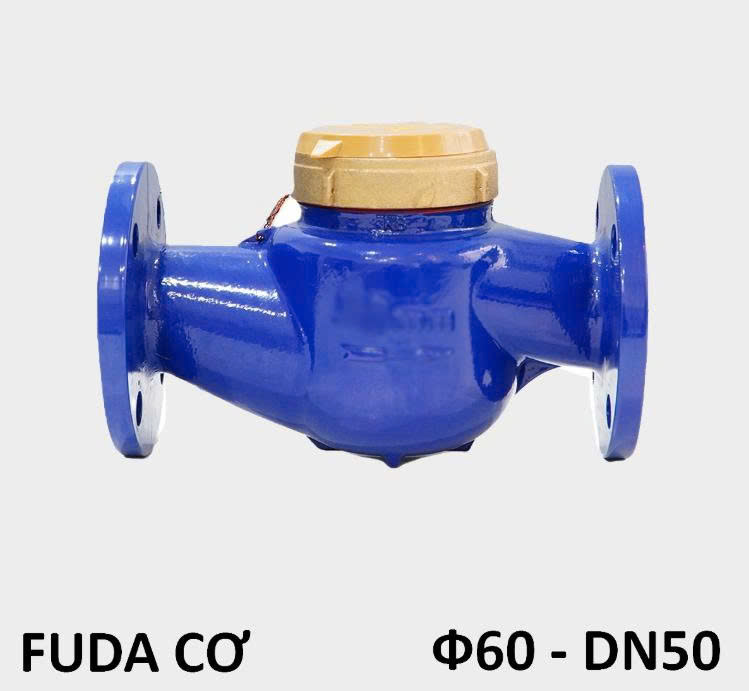 Đồng Hồ Nước Lạnh loại cơ Fuda DN50–DN200 Nối Bích | Giá Tốt, Độ Chính Xác Cao