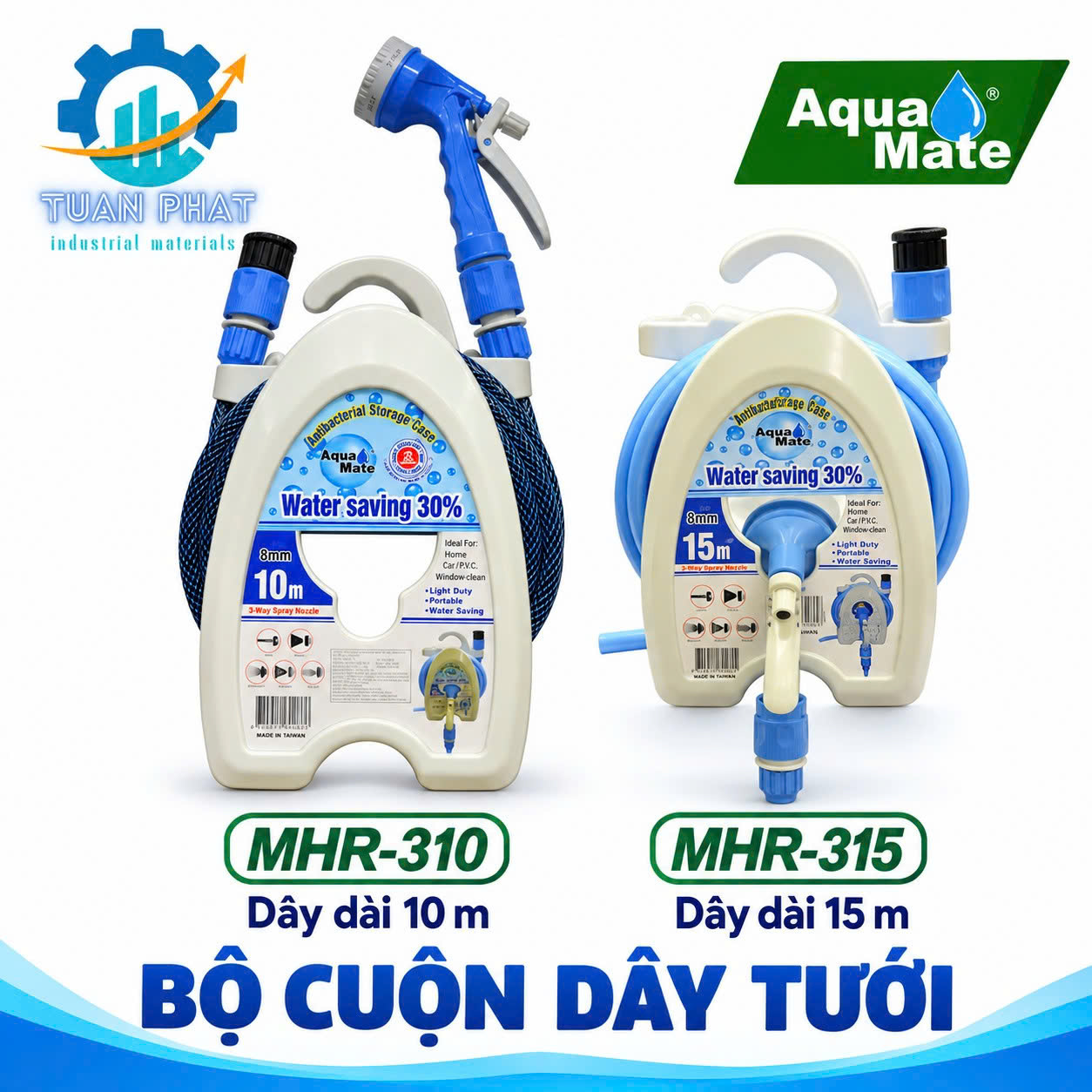 Bộ Vòi Súng Phun Tưới Nông Nghiệp 5 Chế Độ MHR-310 AquaMate