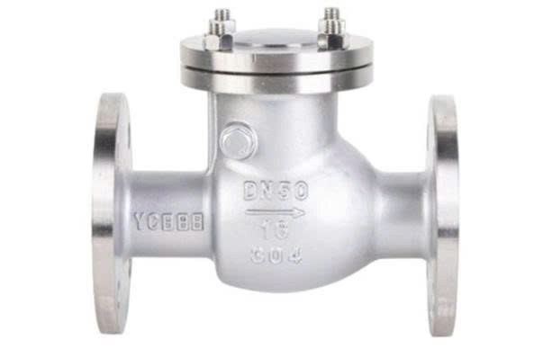 Van 1 Chiều Lá Lật Mặt Bích Inox PN16