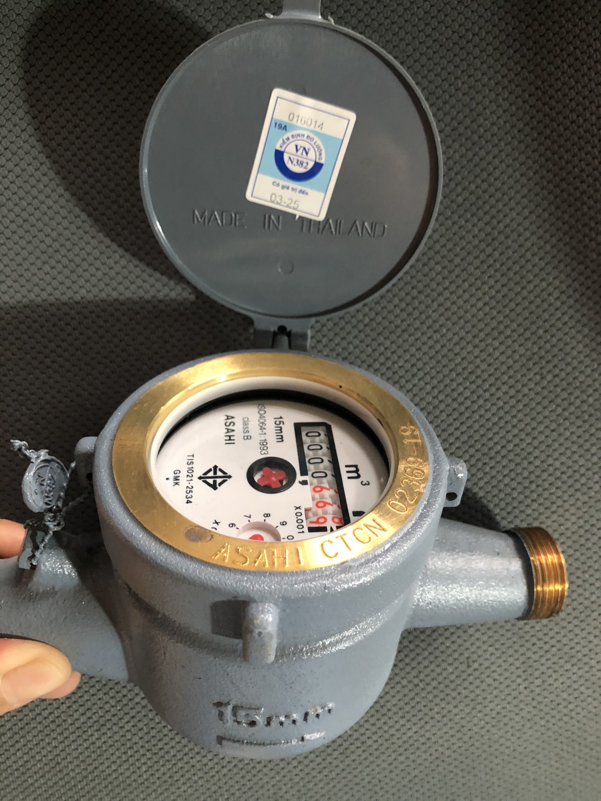 Đồng Hồ Nước Từ ASAHI GMK Chính Hãng – Đo Lưu Lượng Chính Xác, Bền Bỉ