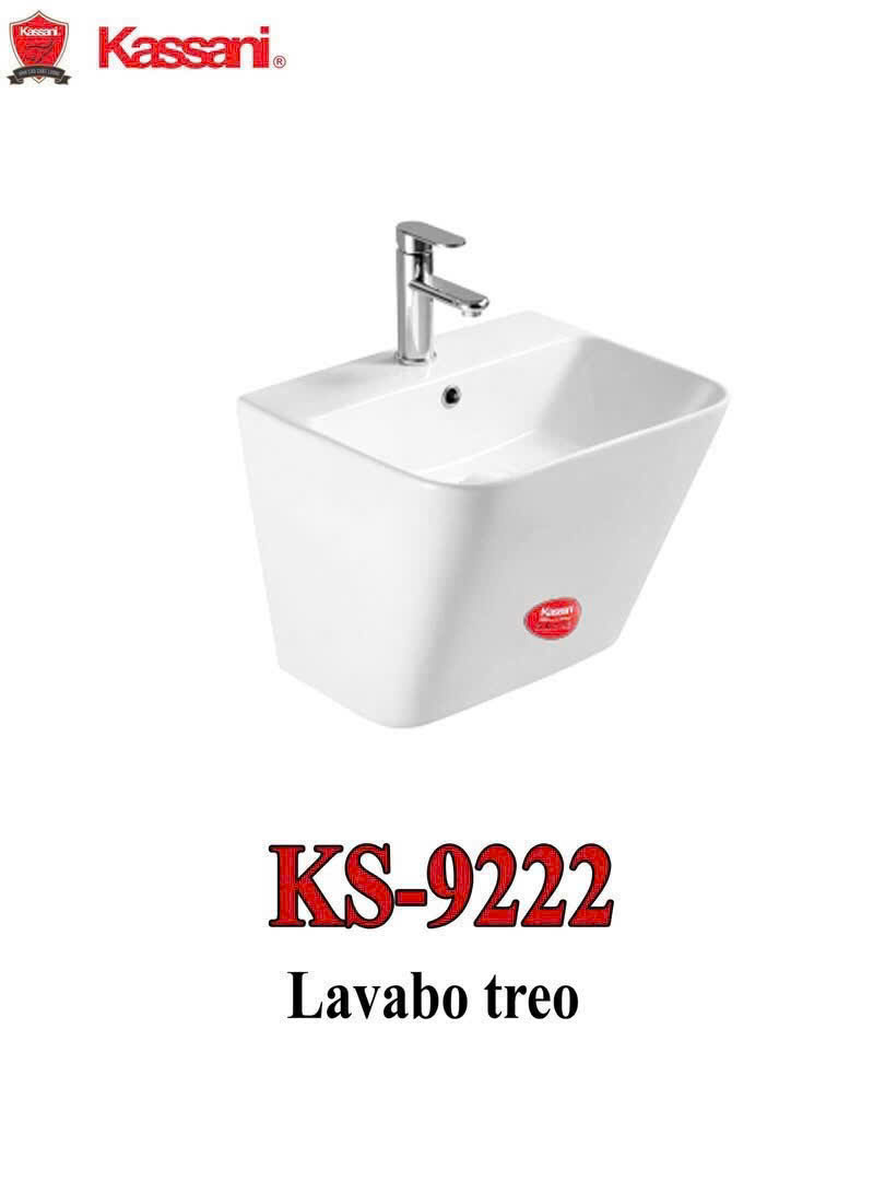 Lavabo sứ siêu mỏng Kassani KS-9222