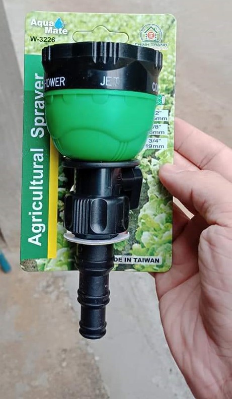 Đầu phun tưới 6 chế độ GYW-3226 ren 27mm – Điều chỉnh linh hoạt, bền bỉ, dễ sử dụng