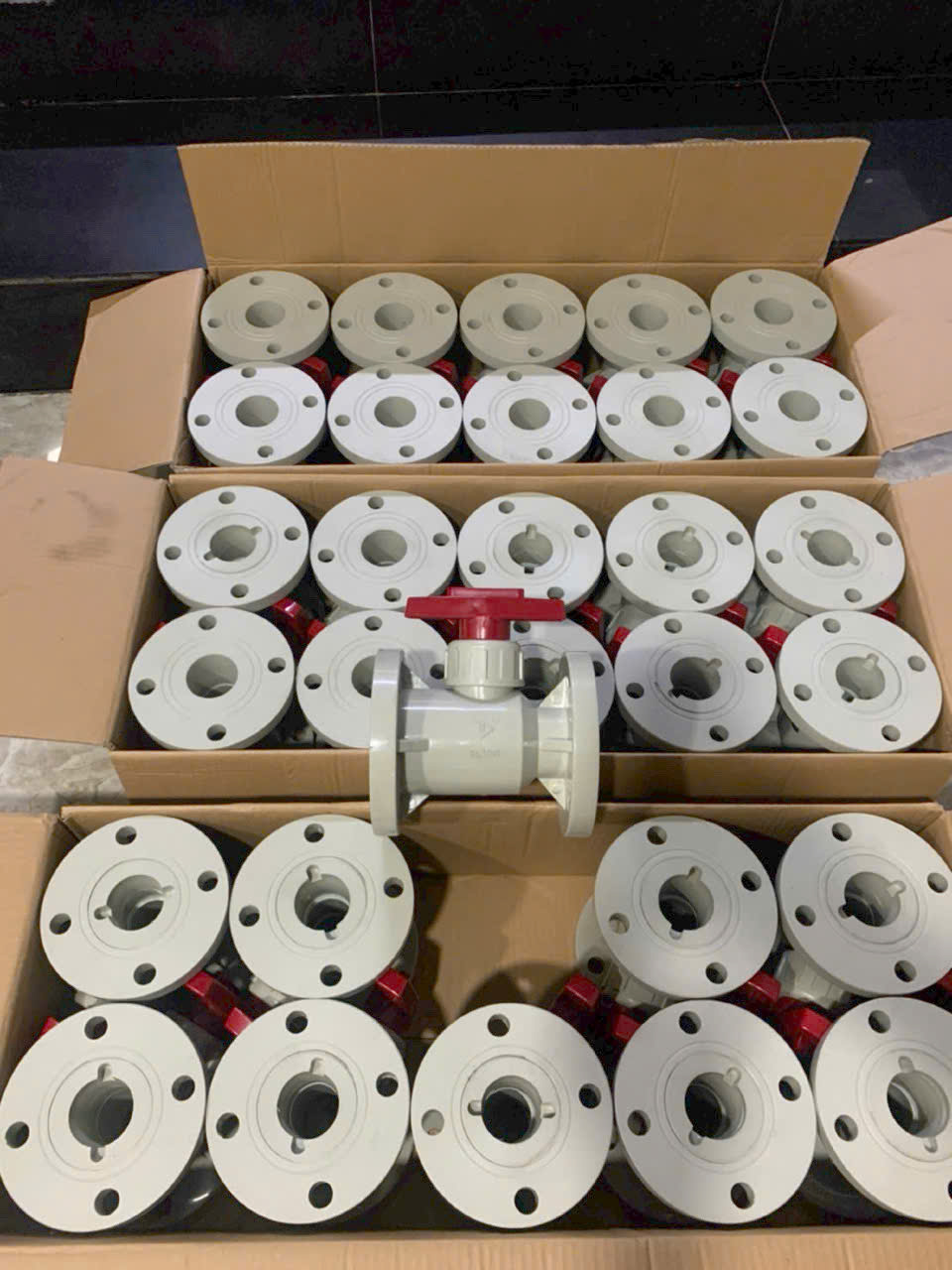 Van bi nhựa PPH mặt bích – Chịu nhiệt, chịu hóa chất cao