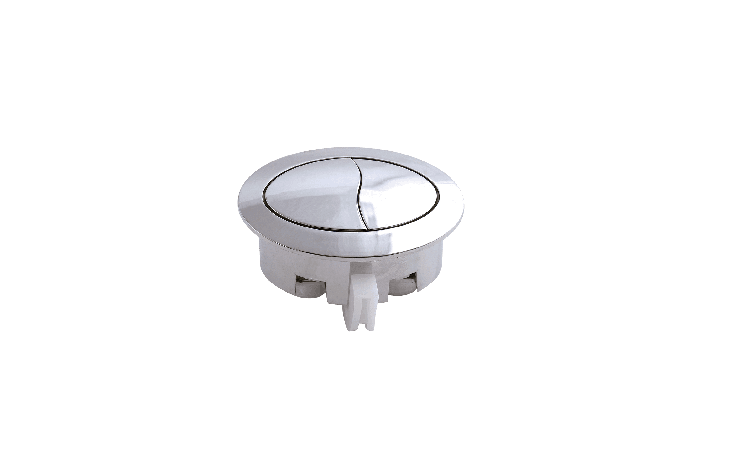 Cụm 2 Nhấn Oval F1 LB21 Hùng Anh – Nút Nhấn Xả Bồn Cầu 2 Chế Độ Tiết Kiệm Nước