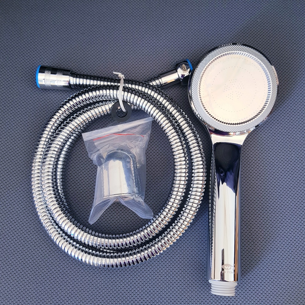 Bộ Tay Sen Tắm Wufeng WF-252S Đồng Mạ Niken Cao Cấp