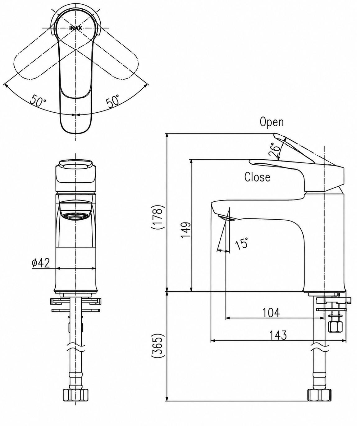 Vòi Lavabo Lạnh INAX LFV-22S – Thiết Kế Hiện Đại, Bền Đẹp Theo Thời Gian