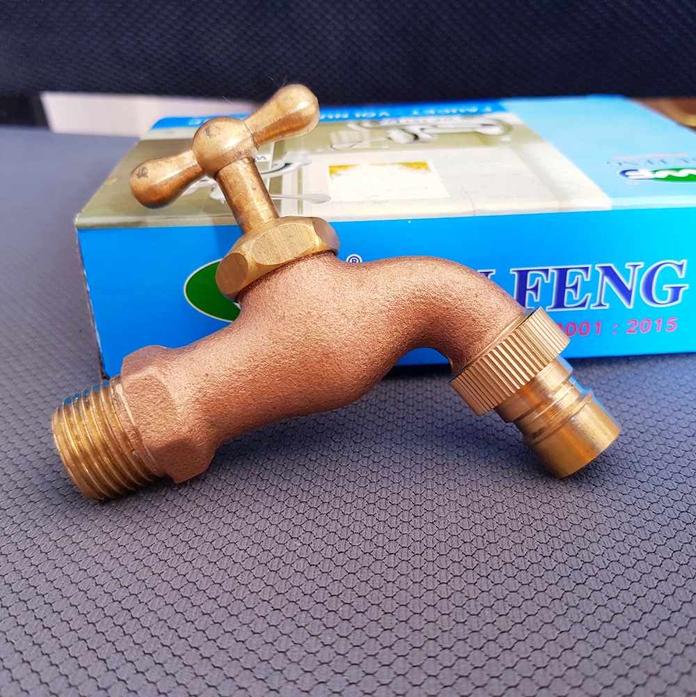 Vòi hồ có mỏ, tay đồng Wufeng WF-341TT