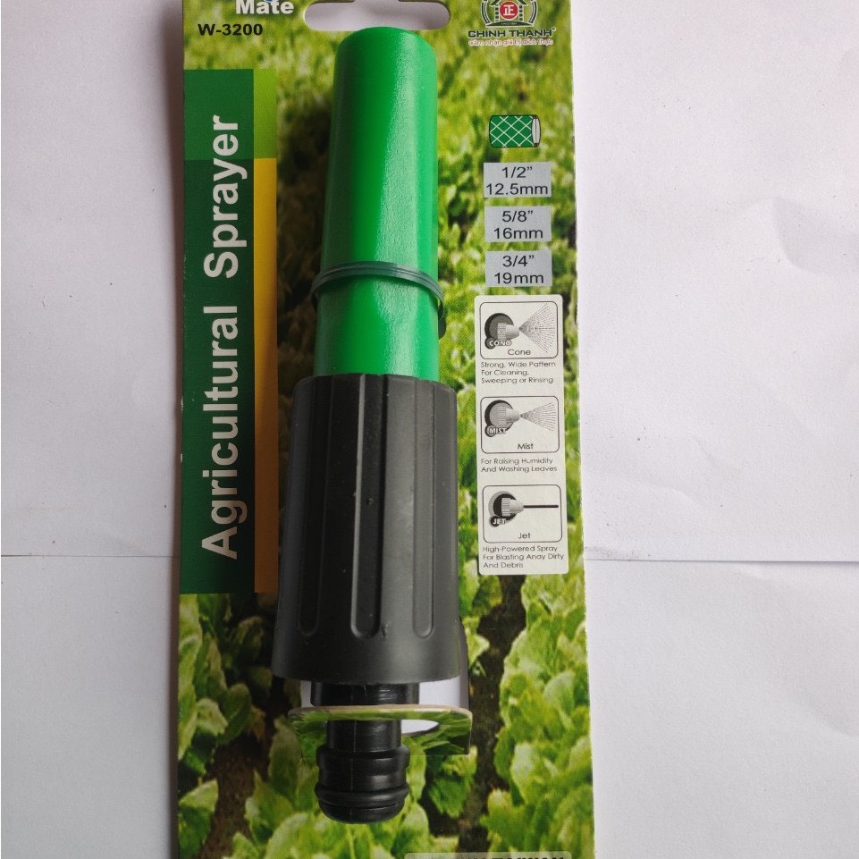 W-3200 Vòi Xịt Tưới Cây Tự Động Tăng Áp AQUAMATE – Chính Hãng Đài Loan | Tia Phun Mạnh – Bền – Dễ Sử Dụng