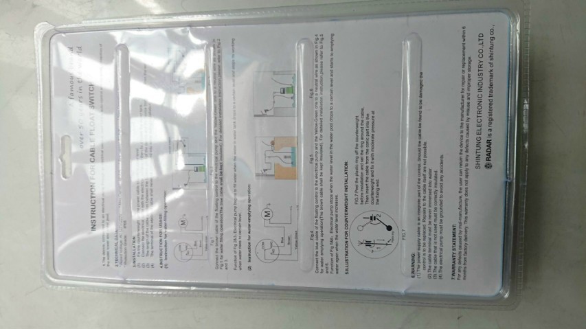 Công Tắc Phao Sử Dụng Cho Máy Bơm Chìm 3m Nhập Khẩu Chính Hãng