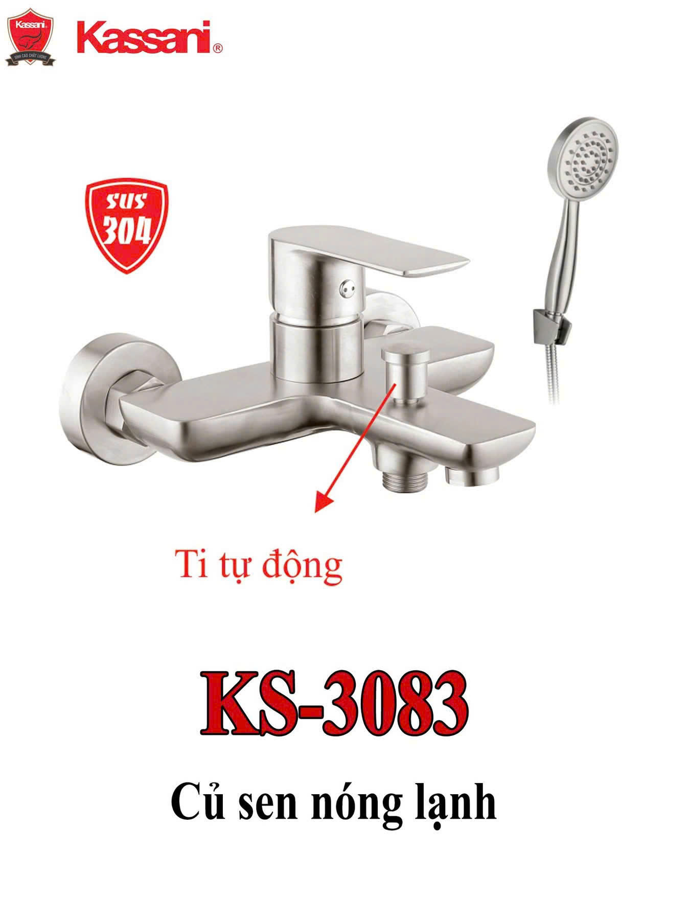 Củ sen nóng lạnh Kassani KS 3083