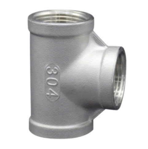 TÊ REN ĐỀU INOX 304 – BỀN BỈ, CHỐNG ĂN MÒN TỐT, DỄ LẮP ĐẶT