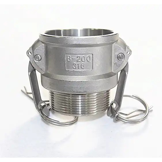 Khớp nối nhanh Camlock inox 304 kiểu B phi 21-114