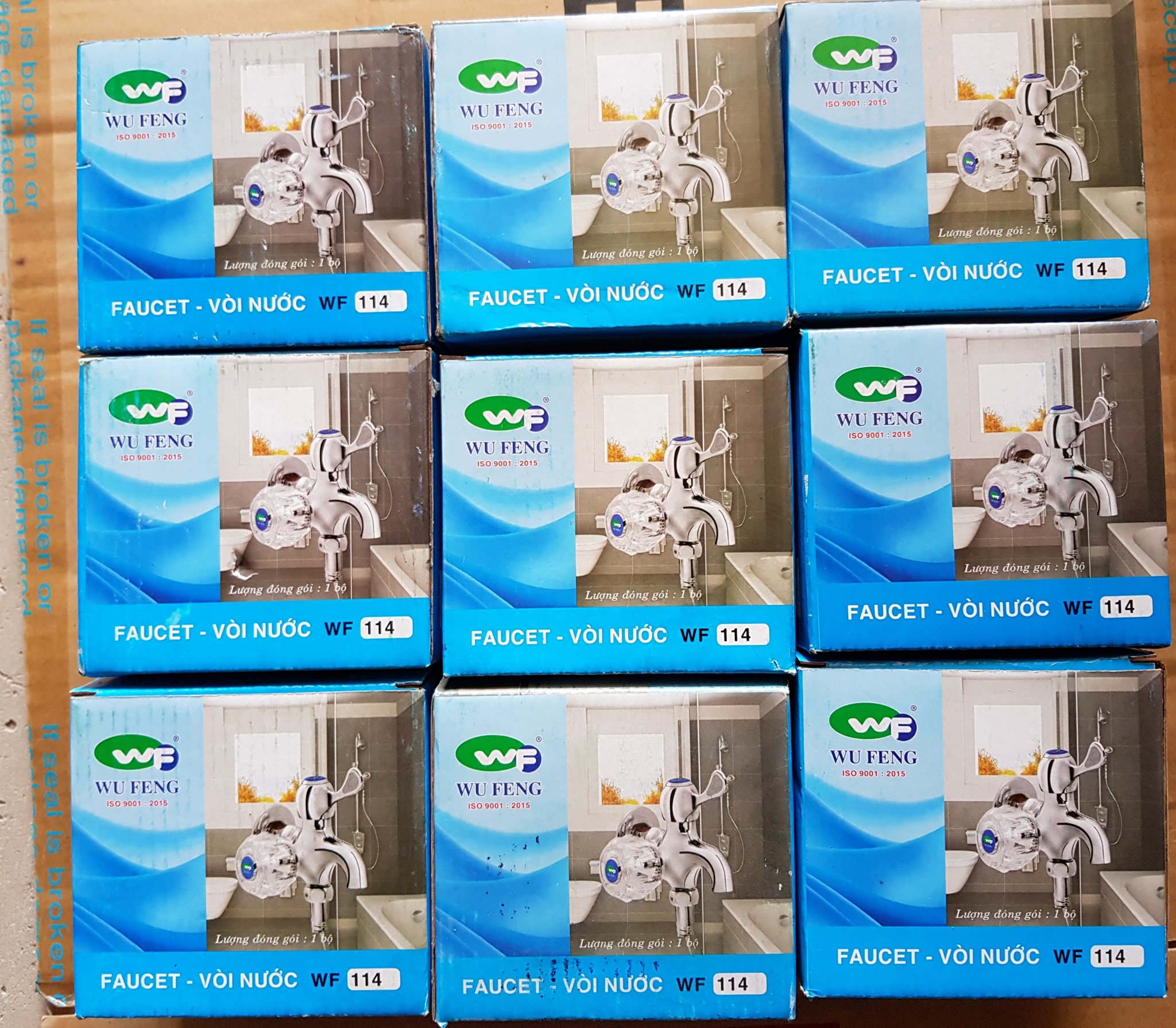 Củ Sen Tắm Lạnh WUFENG WF114D – Củ Sen Đồng Mạ Niken Cao Cấp, Bền Đẹp