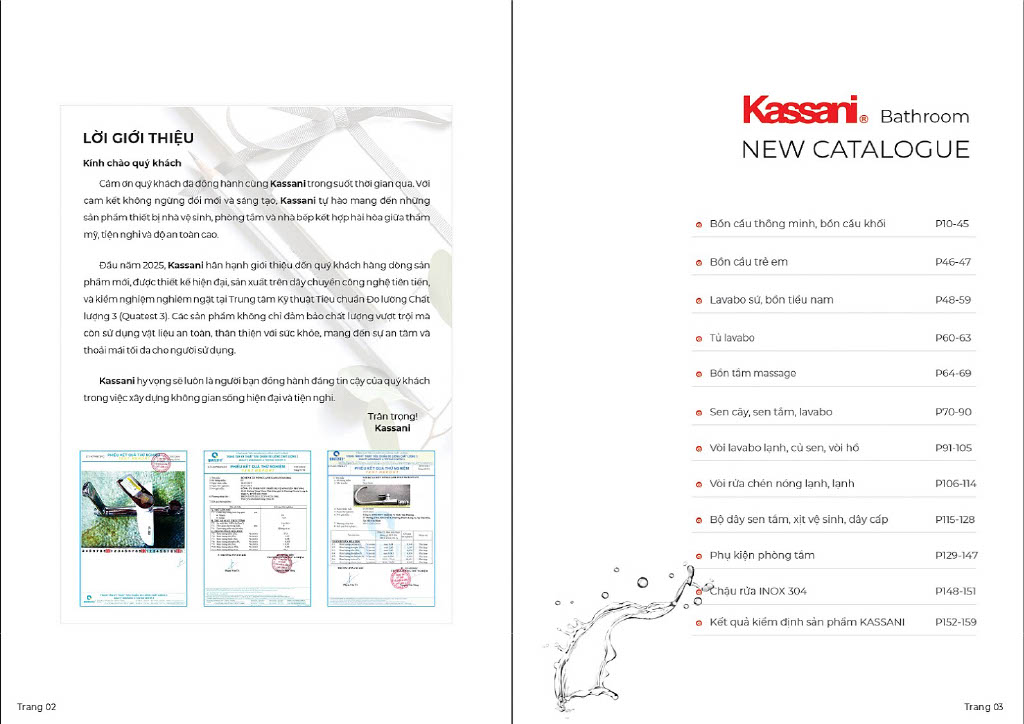 Catalog Kassani 2026