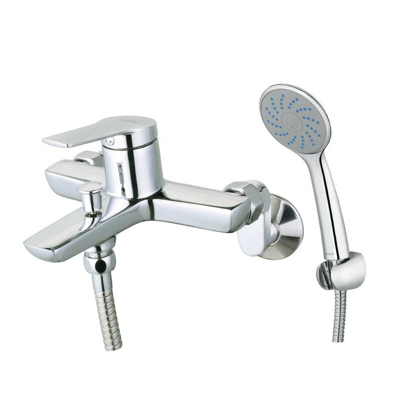 Vòi Sen Nóng Lạnh CAESAR S203C Tay Sen 1 Chế Độ – Tiết Kiệm Nước, Bền Đẹp Chuẩn Cao Cấp