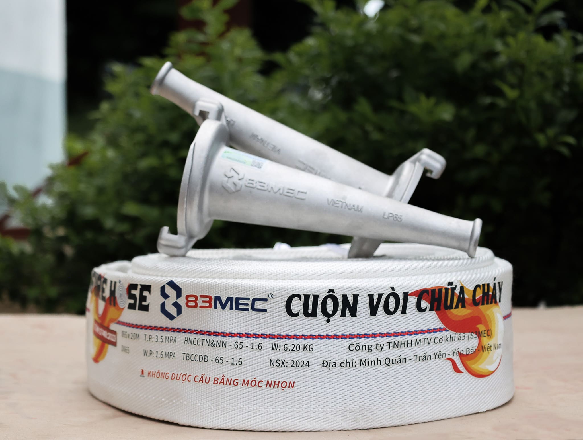 Cuộn Vòi Chữa Cháy D65, D50 – Thiết Bị PCCC An Toàn, Chất Lượng