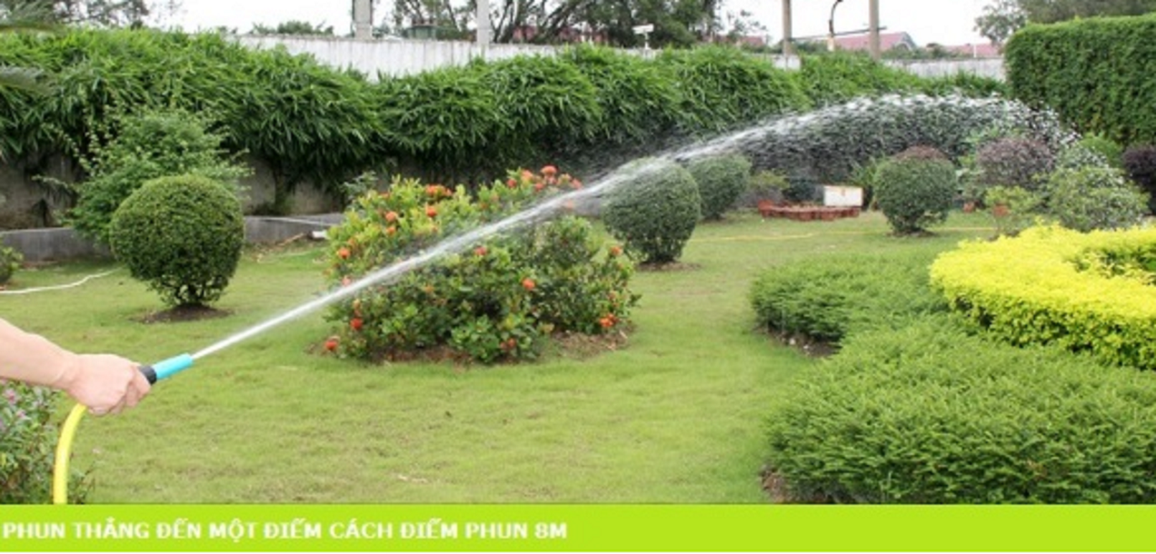 W-3200 Vòi Xịt Tưới Cây Tự Động Tăng Áp AQUAMATE – Chính Hãng Đài Loan | Tia Phun Mạnh – Bền – Dễ Sử Dụng