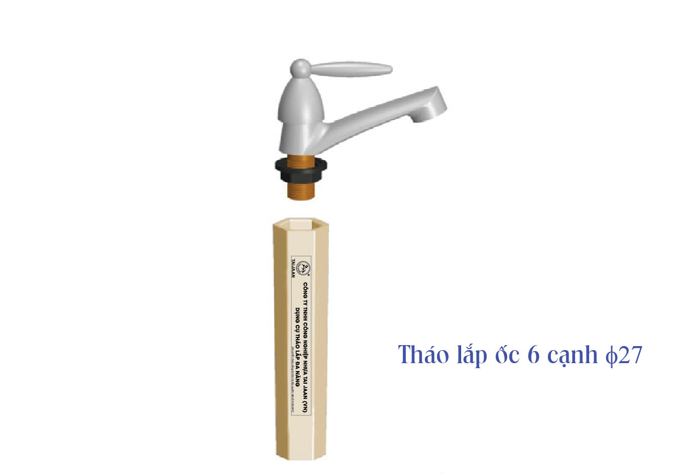 Dụng Cụ Tháo Lắp Đa Năng Taijaan NA001 – Tháo Lắp Nhanh Chóng, Tiện Lợi Cho Thiết Bị Vệ Sinh