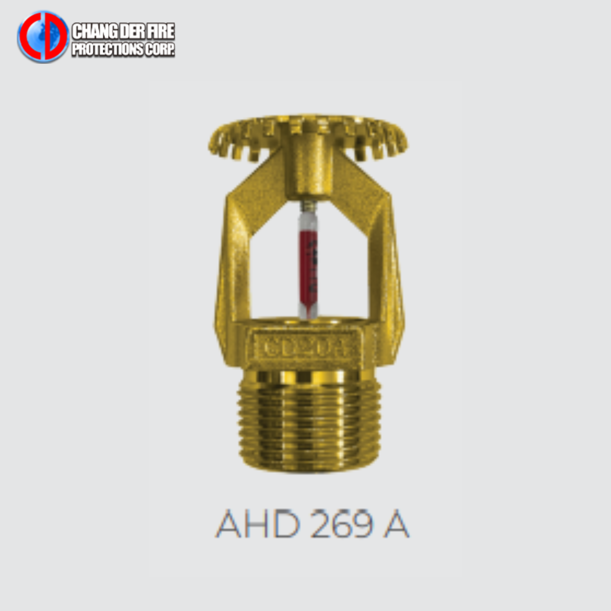 AHD-269A Đầu phun chữa cháy ChangDer đã kiểm định, xuất xứ Đài Loan
