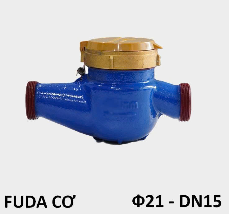Đồng hồ nước cơ Fuda DN15 (Phi 21) LXSG-15C chính hãng, giá tốt