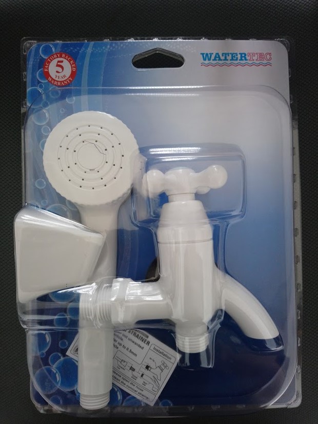 Bộ vòi sen tắm nhựa cao cấp Watertec WT001X – Chính hãng Malaysia