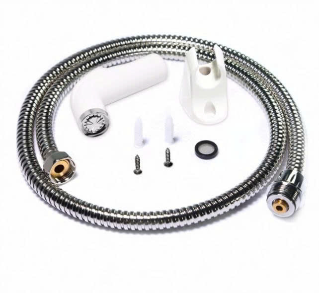 Bộ Xịt Vệ Sinh Cao Cấp Onspa C114GI SUS304 Dây 1m2 – Xoay 360° Chống Xoắn, Siêu Bền