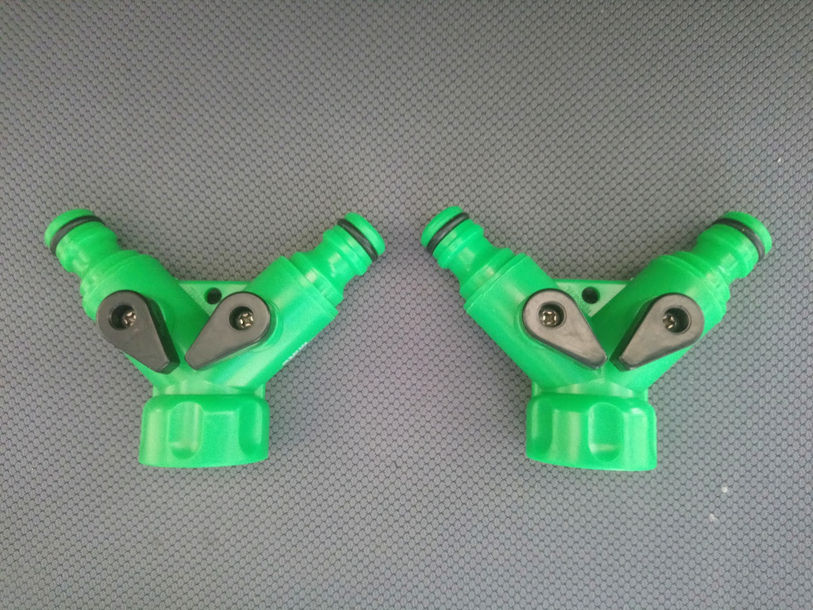 Bộ Chia Nước Chữ Y AquaMate W-3270 – Van Khóa Đôi