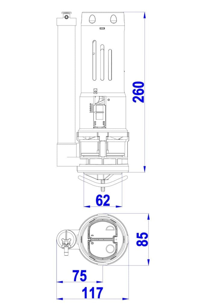 Cụm Xả Smart Round Liền Khối FV18 – Xả Mạnh, Tiết Kiệm Nước, Độ Bền Cao