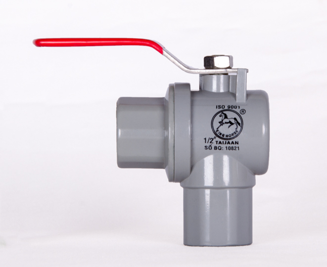 Van Co Tay Inox - Cầu Xi Taijaan PVC Chính Hãng | Bền Bỉ - Đóng Mở Nhẹ - Chống Ăn Mòn