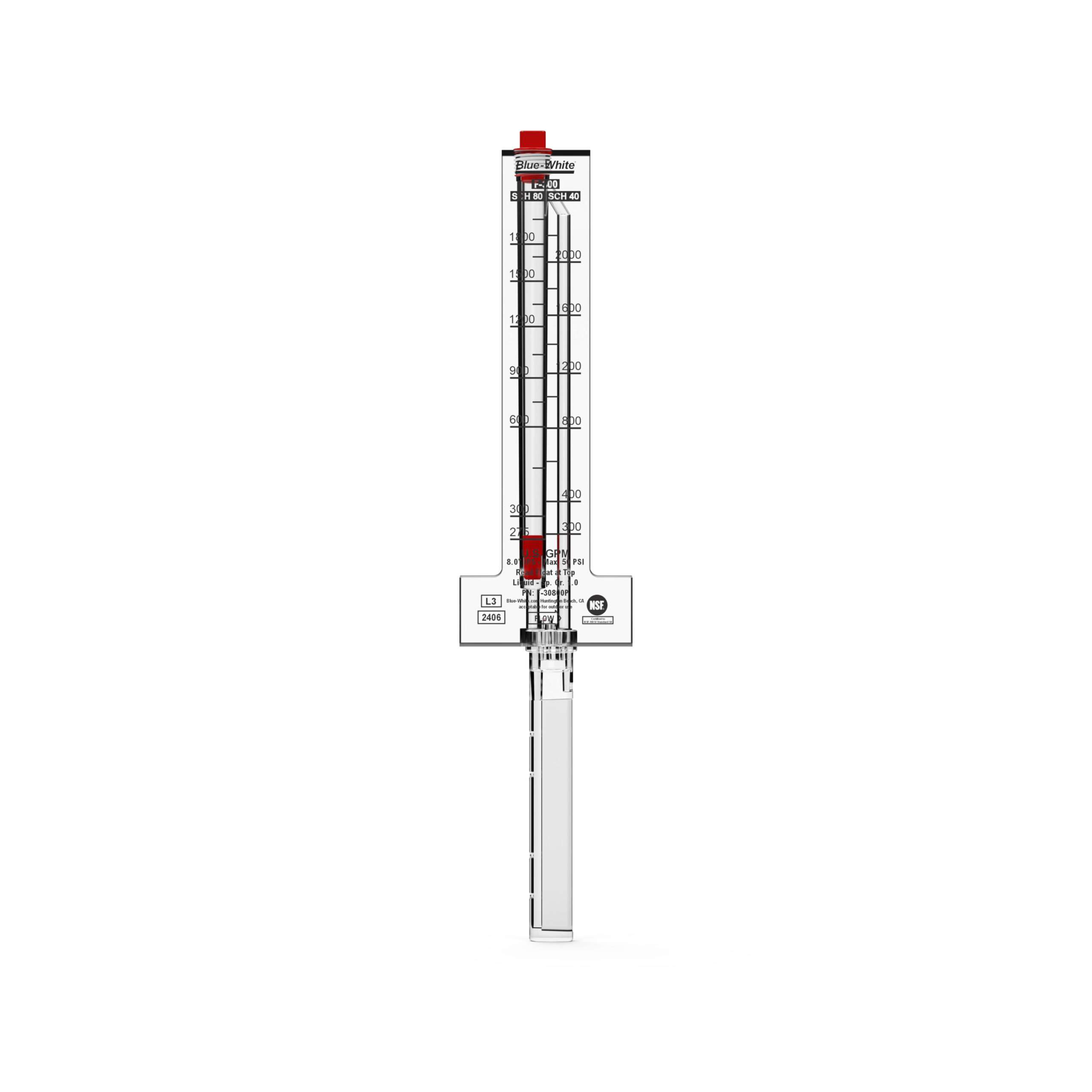 Đồng Hồ Đo Lưu Lượng Acrylic 8 Inch F-30800P – Giải Pháp Đo Lưu Lượng Nước Chính Xác, Dễ Lắp Đặt
