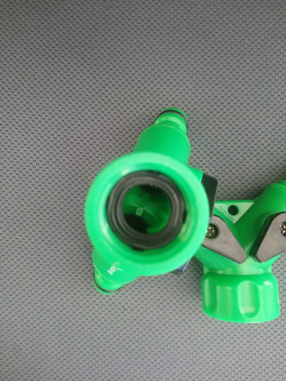 Bộ Chia Nước Chữ Y AquaMate W-3270 – Van Khóa Đôi