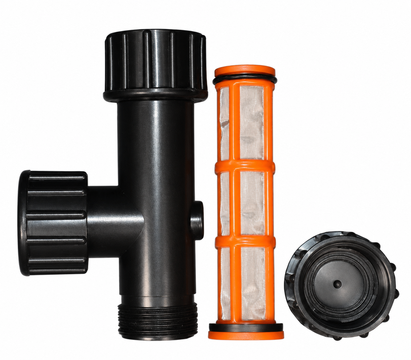 GYTF-200 Cục Lọc Nước Màng Lưới Chữ T Ren Trong 27mm – 200 Mesh Lọc Siêu Mịn